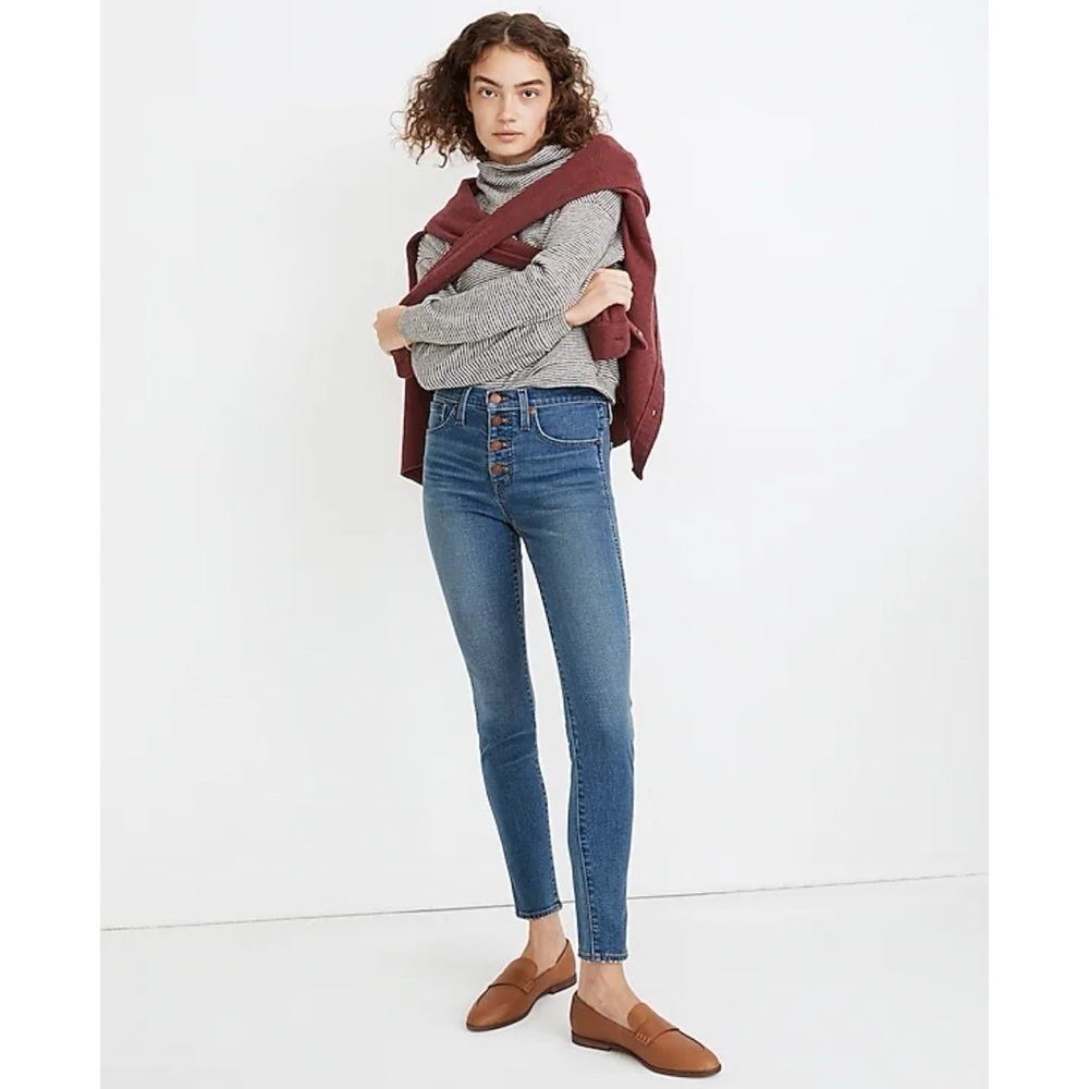 Madewell High Rise Skinny Denim Jeans